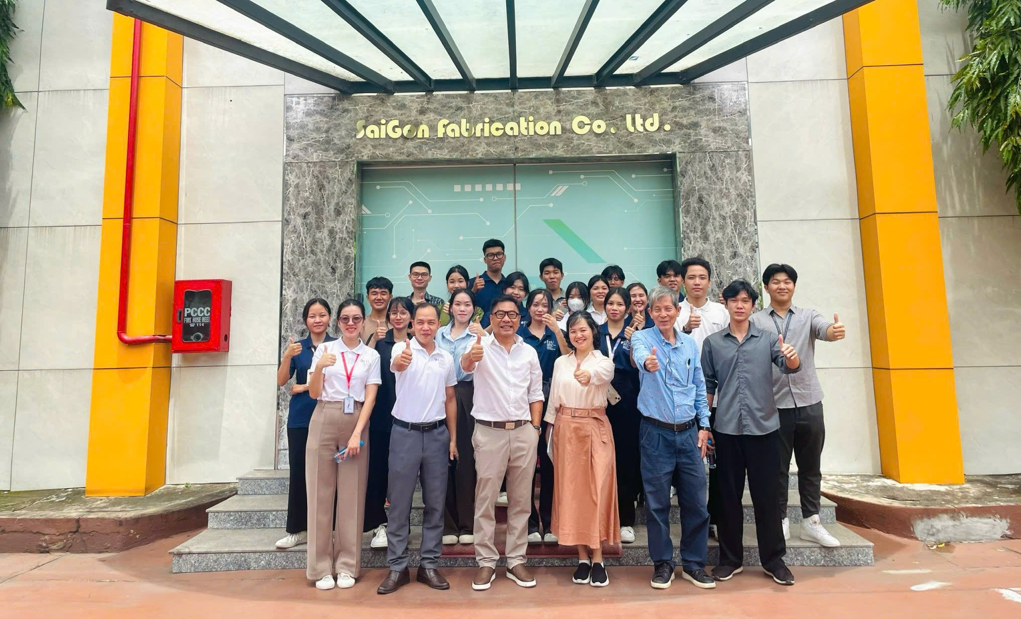 Saigon Fabrication Welcomes Eastern International University for a Factory Tour